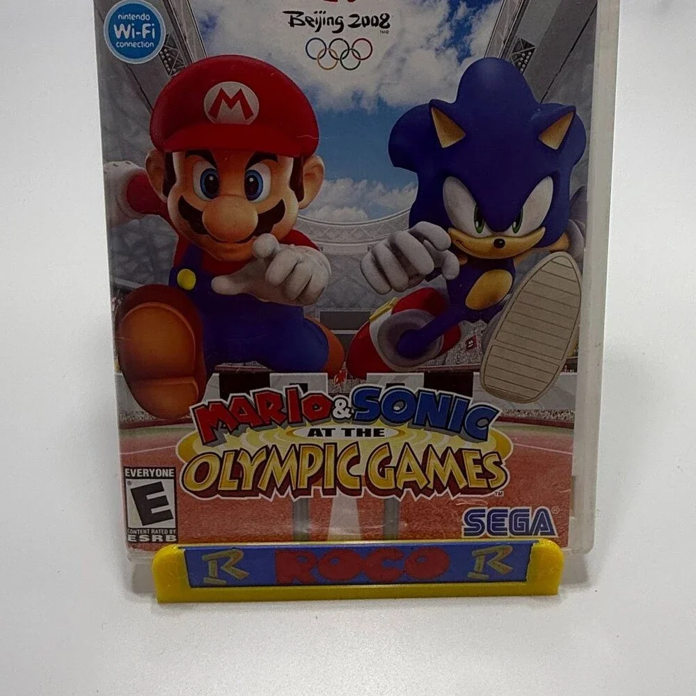 Mario & Sonic At The Olympic Games Beijing 2008 Wii Nintendo Wii, 2007 No Manual